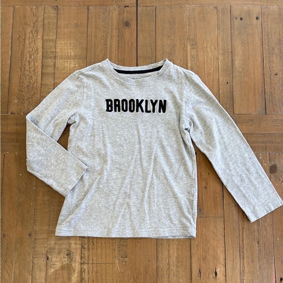 Janie and Jack Brooklyn long sleeve tee - Picture 1 of 5